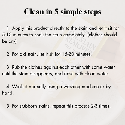 Instant Oil Stain Remover for Clothes (8.72oz)