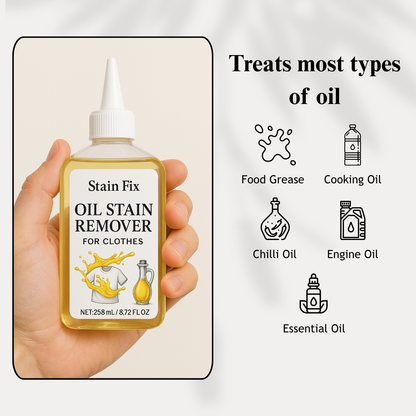 Instant Oil Stain Remover for Clothes (8.72oz)