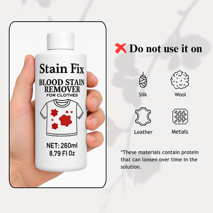 Instant Blood Stain Remover for Clothes (8.79oz)