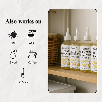 Instant Oil Stain Remover for Clothes (8.72oz)