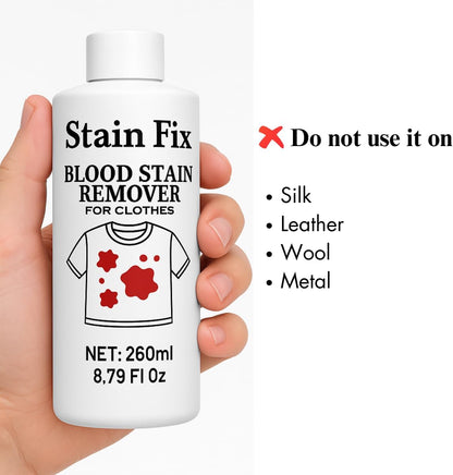 Instant Blood Stain Remover for Clothes (8.79oz)