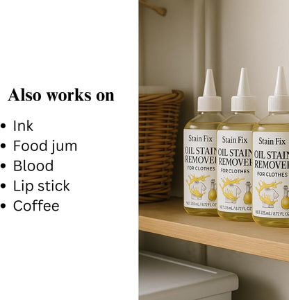 Instant Oil Stain Remover for Clothes (8.72oz)