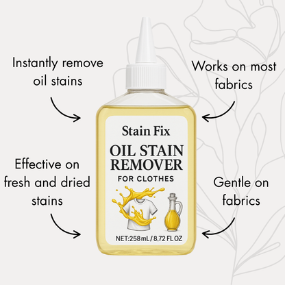 Instant Oil Stain Remover for Clothes (8.72oz)