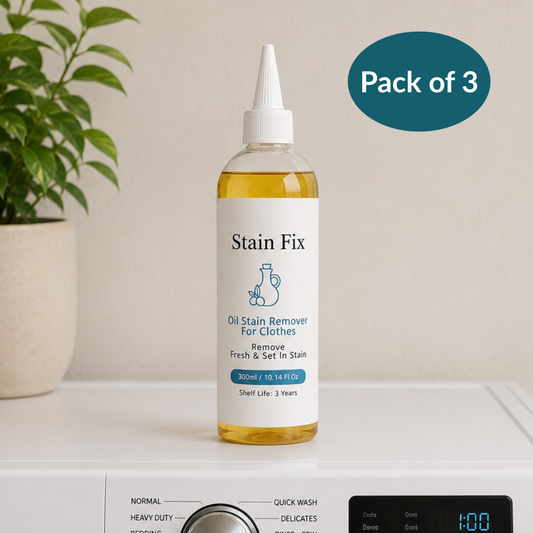 Instant Oil Stain Remover for Clothes, 8.72oz (Pack of 3)