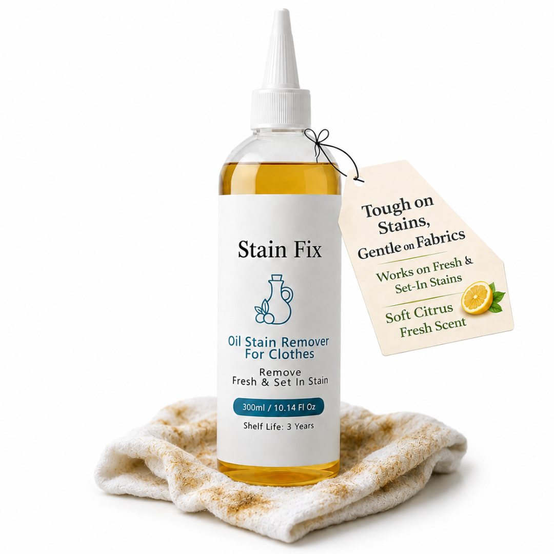 Instant Oil Stain Remover for Clothes, 8.72oz (Pack of 3)